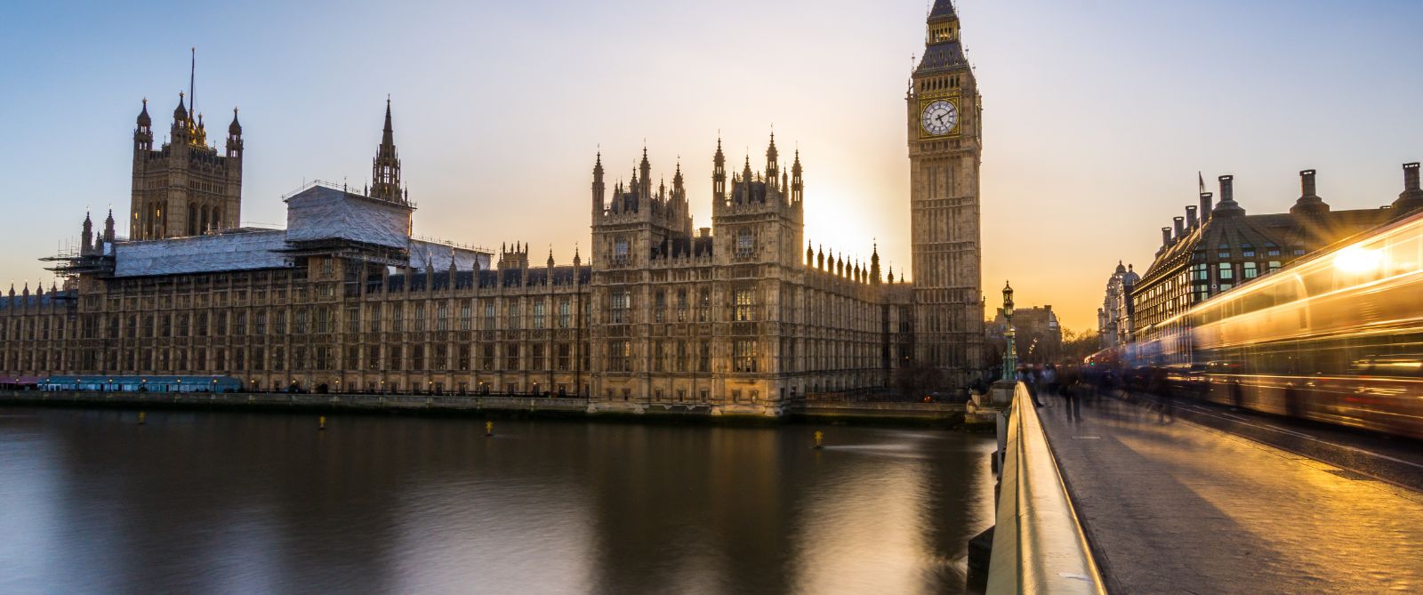 Transactional communications for Big Ben and the houses of parliament in London.