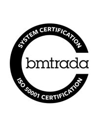Bmtrada system certification logo for Accreditations.